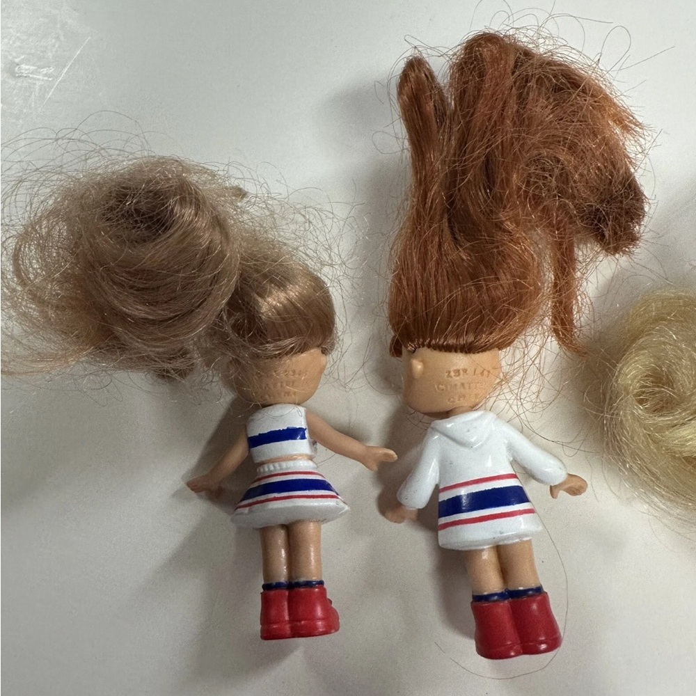 3 Matching Sets Of 1995 Mattel #69073 Lil Secrets Twosies Dolls! *Dolls Only* - Picture 5 of 10